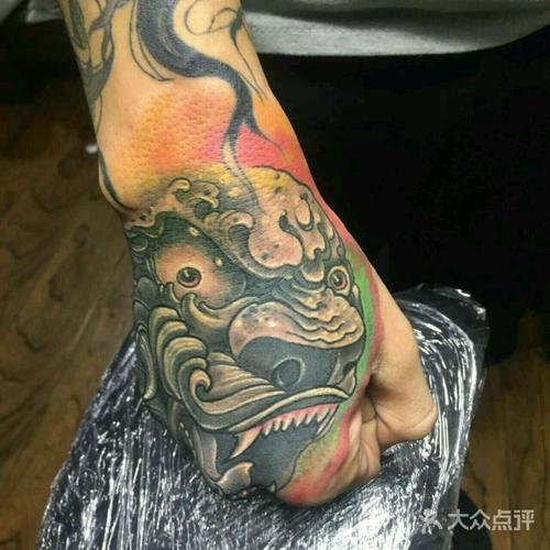 昆山龙纹画刺青上传的图片