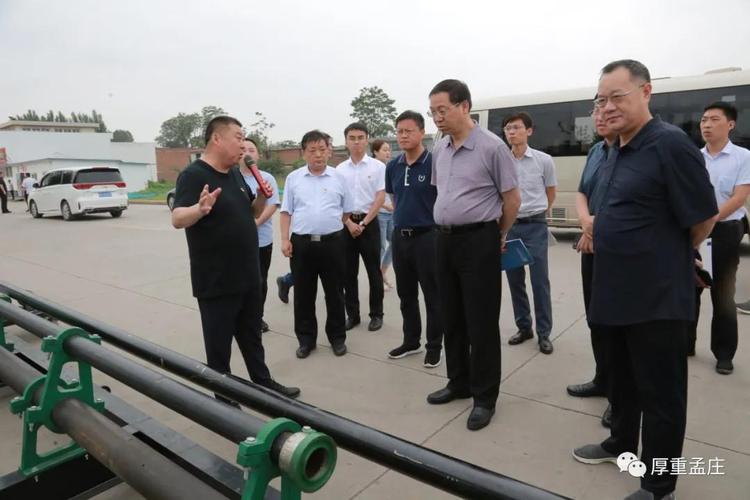 辉县市人大代表,孟庄镇党委书记付九忱陪同省委调研组调研乡村振兴