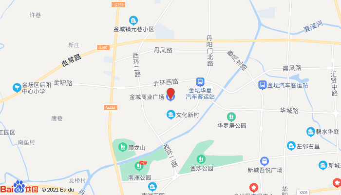 地址:金坛区西城街道金城商业广场