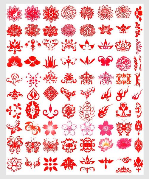 额头贴花印花眉心贴防水纹身贴纸花千骨古装cos影楼影视剧花钿