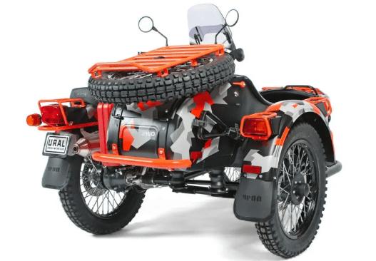 乌拉尔两款边三轮国内即将上市