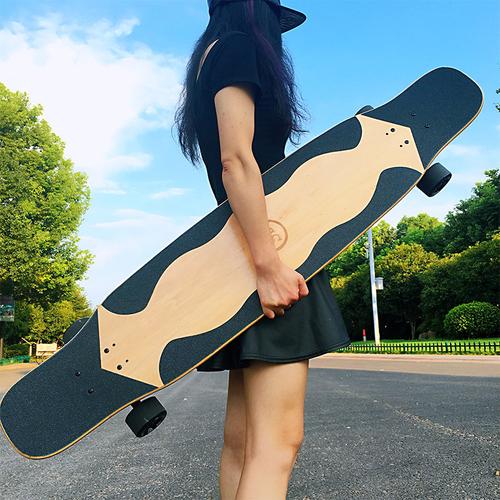 树毒长板筑梦滑板女男舞板专业入门初学全能板平花公路刷街抖音
