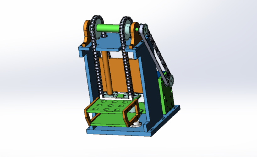 非标自动化设计:链式升降机中链条的特点,应用场景及减速电机的选型