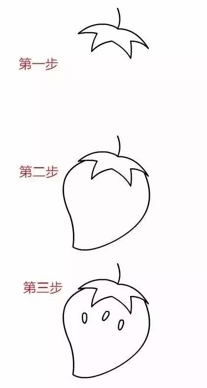 学一学画一画各种水果简笔画大全