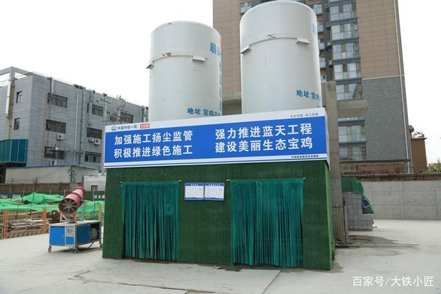 干粉砂浆防护棚展示,以新家园项目为例