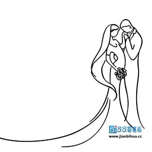 关于爱情的简笔画图案