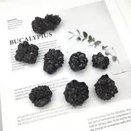 黑金刚原石 预言石头矿物摆件锰结核原矿奇石天然水晶矿石标本