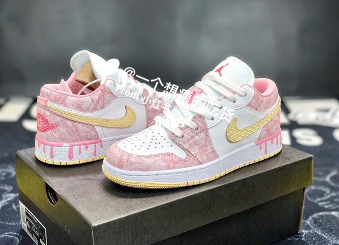 96aj low"粉冰激凌"/女鞋推荐_女鞋_冰激凌_air jordan_鞋控_踏青