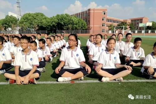 【校园风采】长泾二中新生军训:战士为师传军旅宝典 少年做徒学人生
