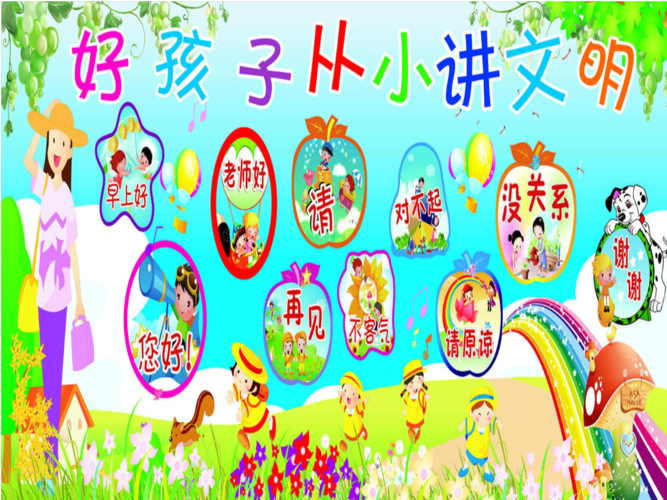 幼儿园小学儿童礼貌素质教学ppt课件教学幻灯片.ppt