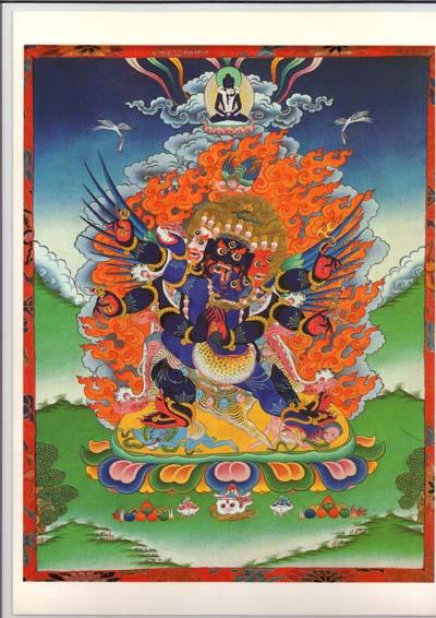 藏传佛教本尊---普巴金刚