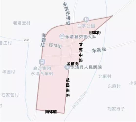 原创廊坊最新限行时间区域图(附各县限行区域)