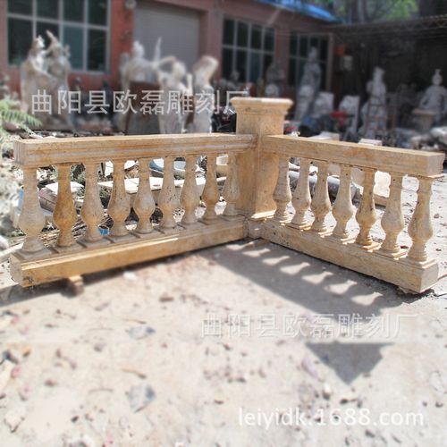 汉白玉阳台栏杆护栏楼梯花瓶立柱将军柱