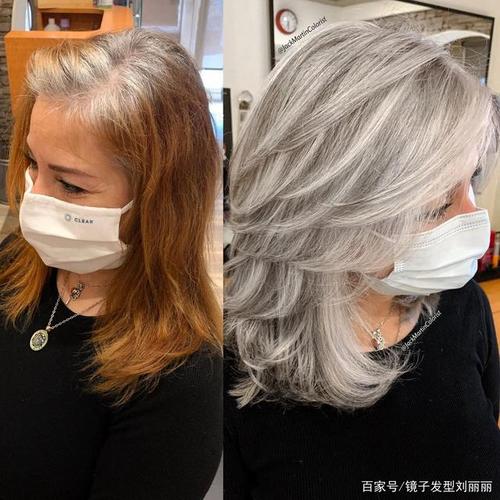 年底发型这样换,白发阿姨也能大变样,让你年轻10岁好不好
