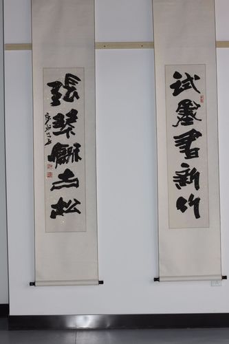 康务学先生捐赠给县博物馆的部分书画作品
