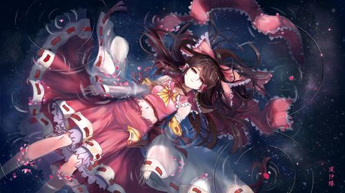 这是一只泡在水里的灵梦,喜欢吗