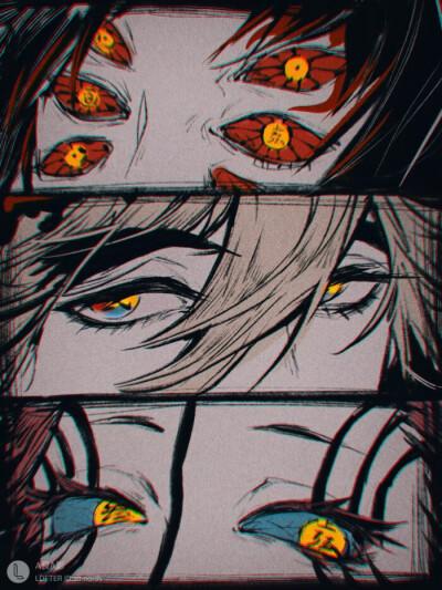 鬼灭之刃上弦一二三,手机壁纸