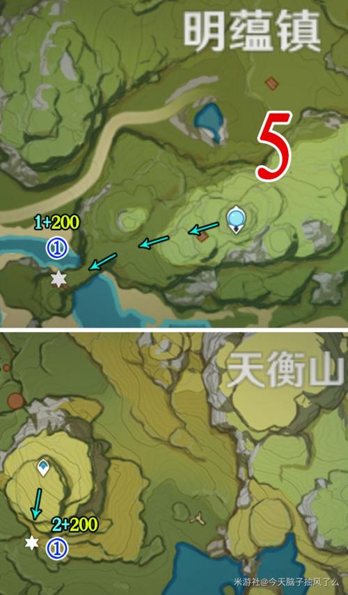 原神每日摩拉及升级材料获得路线