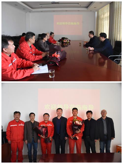 采油厂党委常委,副厂长杨晓敏走访慰问地质研究所劳模李延华,朱之锦