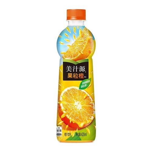 美汁源果粒橙420ml