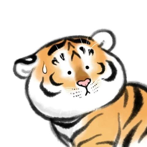 "中二大叔"靠画养膘的老虎,引来112万粉丝强势围观!