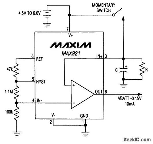 自动断电的电源开关电路图