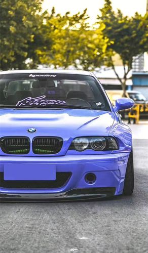 宝马e46改装分享空气避震低姿态改装的魅力