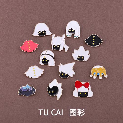 光遇nfc功能徽章光遇nfc徽章周边卡通雨妈平菇螃蟹联名勋章官方斗篷