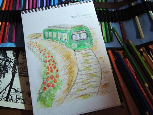 kisschick的相册-我也来画彩铅