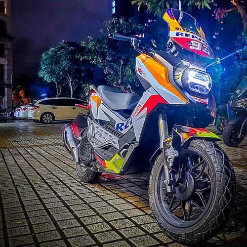 摩汇适用于力帆kpv150改装贴花车身贴版整车版画盖帽