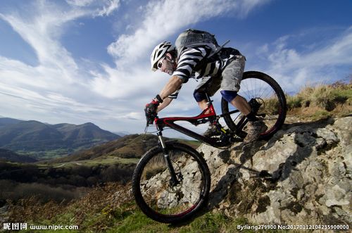 山地车速降图片