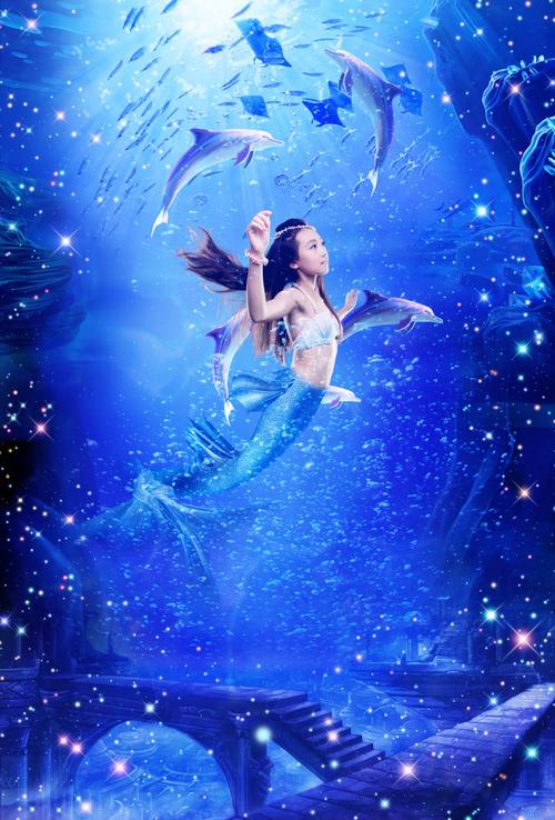 维尼家儿童摄影全新推出美人鱼主题