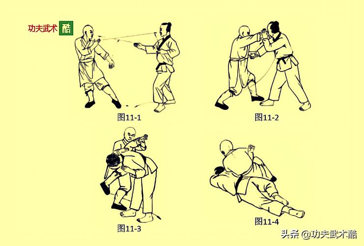 少林36式擒拿手(2),剪臂挫肘,扛臂折肘,缠臂锁肩,招招