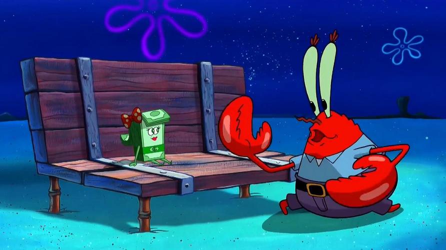 海绵宝宝:痞老板很聪明呀,知道蟹老板的弱点,制造了钞票机器人