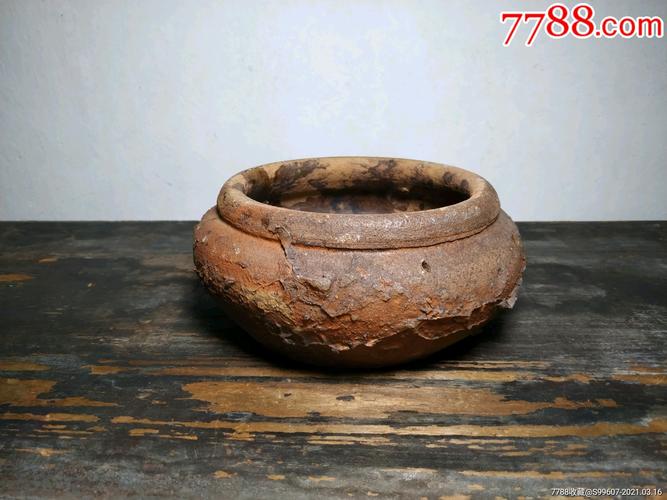穿越的陶罐瓦罐砖雕红砖土陶民清代磁灶窑老坛子陶盆陶钵体粗陶黑陶黑