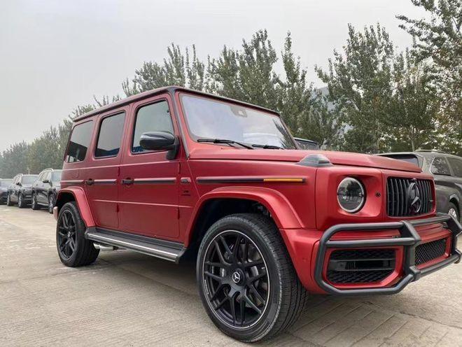 21款奔驰g63磨砂红全球限量200台