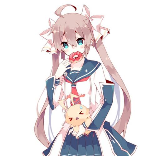 疏璃】二次元 意境 头像 小清新 高清 插画 简洁 女生 呆萌 唯美 可爱