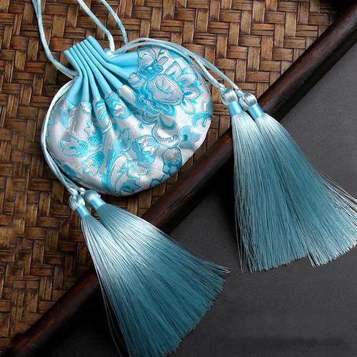 购客古风香囊空袋随身宫廷汉服刺绣流苏荷包端午节艾草薰衣草香包香袋