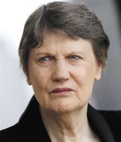 海伦·克拉克,新西兰前总理,联合国开发计划署署长.