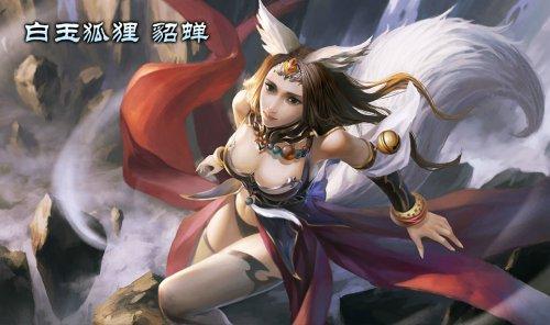 三国杀英雄传英雄皮肤高清原画