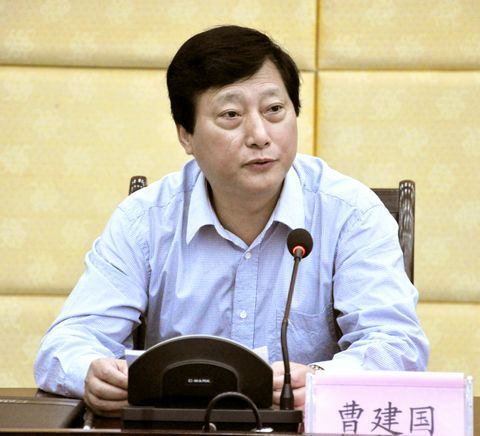 中共泸州市委常委,组织部部长曹建国发表讲话