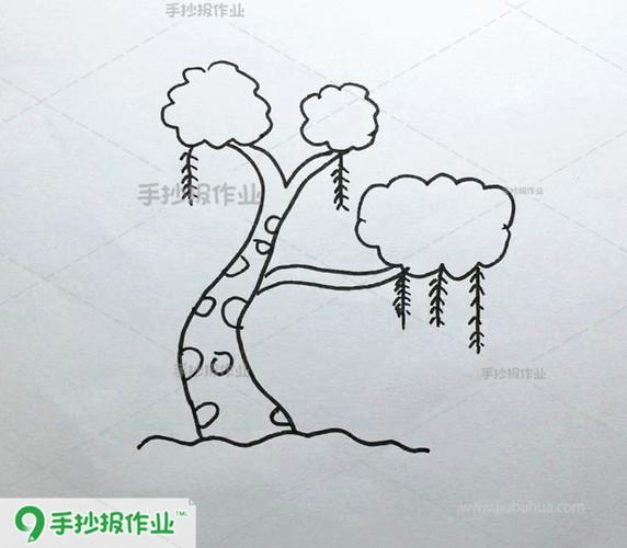 小树简笔画