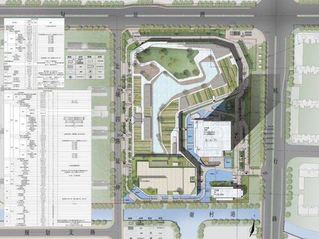 二期商业办公总平面图