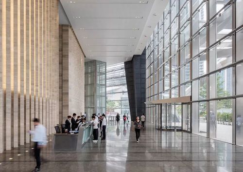 平安国际金融中心办公楼旋转门,西安旋转门