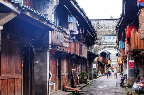 浙江临海有条紫阳街