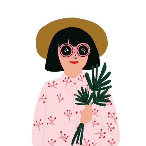 今日份分享 女生头像 | 个性复古又创意_女生头像_复古_头像_头像分享