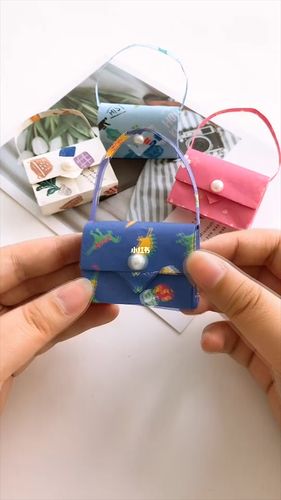 一张纸折可爱包包_包包_手工制作_手工_兴趣爱好_手工