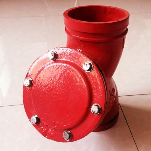 球墨铸铁g81h16dn100过滤器沟槽过滤器y型过滤器