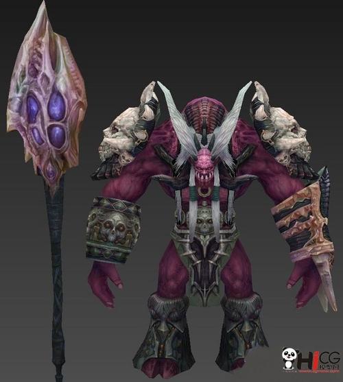 【新提醒】cg模型-上古恶魔 - 怪物模型 - cg模型王-www.cgmxw.com