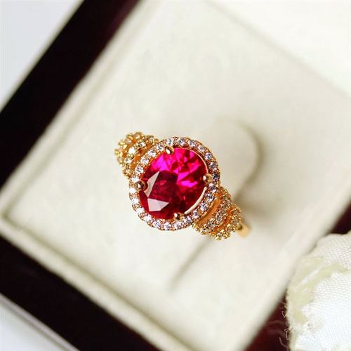 【复古椭圆形戒指图片】复古椭圆形戒指图片大全_q友网